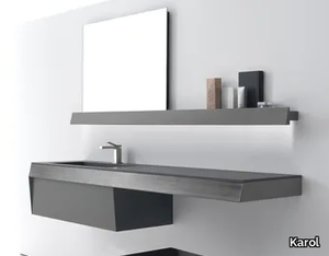 KUT 02 - Wall-mounted vanity unit _ Karol