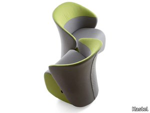 KOCCOLA - Easy chair with armrests _ Kastel