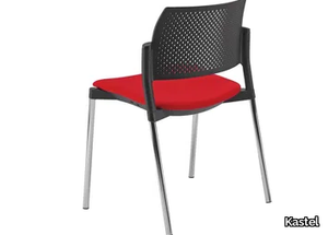 KYOS - Chair open back with integrated cushion _ Kastel