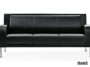 KRISTALL - 3 seater leather leisure sofa _ Kastel