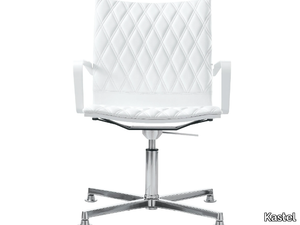 KRUNA PLUS - Office chair with armrests with 4-Spoke base _ Kastel