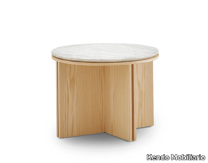 SLOT ROUND - Bedside table / coffee table _ Kendo Mobiliario