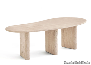 TREVISO - Travertine coffee table _ Kendo Mobiliario