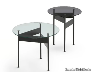 VILLA - Round glass coffee table _ Kendo Mobiliario