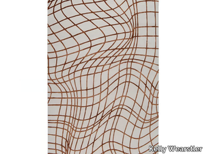 WAVELENGTH - Hand-knotted Tibetan wool and silk rectangular rug _ Kelly Wearstler