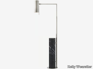 ALMA FLOOR LAMP - Reading adjustable metal floor lamp _ Kelly Wearstler