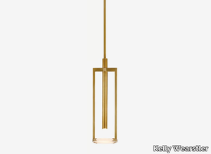 MELANGE MEDIUM FLOATING DISC PENDANT - LED metal pendant lamp _ Kelly Wearstler