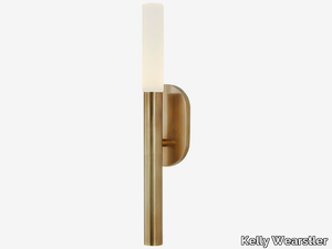 ROUSSEAU SMALL BATH SCONCE - LED metal wall lamp for bathroom _ Kelly Wearstler