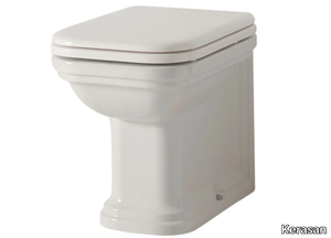 WALDORF 4118 - Compact Floor mounted ceramic toilet _ Kerasan