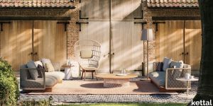 Mesh Dining Table D135