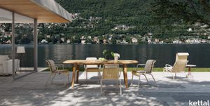 Eolias Folding dining table Lipari 2200 x 1100