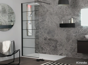 WALK-IN 6 - Tempered glass Walk in shower _ Kinedo