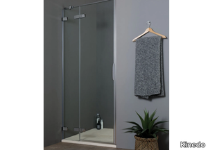 GLX8 - Niche shower cabin with hinged door _ Kinedo