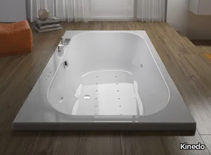 BOSSANOVA - Built-in hydromassage rectangular bathtub _ Kinedo