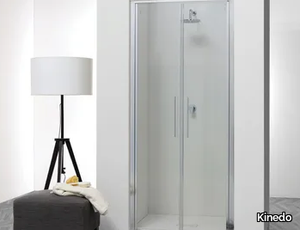 GL6 - Niche shower cabin with hinged door _ Kinedo