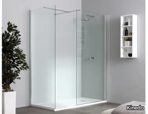 WALK-IN 6 - Tempered glass Walk in shower _ Kinedo