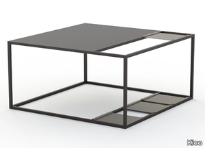 BALVI - Low square metal coffee table _ Kico