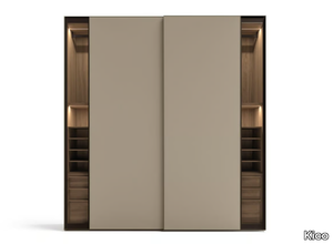 BARCODE - Wooden wardrobe with sliding doors _ Kico