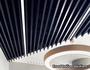 ARMSTRONG METAL V-P 500 / METAL V-500 - Metal acoustic baffles _ Knauf Ceiling Solutions