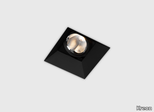 DOWN IN-LINE 80 HE - Recessed LED square aluminium spotlight _ Kreon