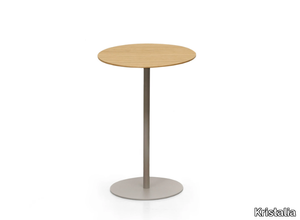 TAG - Round wooden high side table _ Kristalia