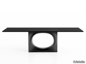 HOLO - Rectangular living room table _ Kristalia