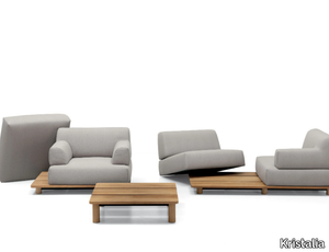 PALCO - Sectional modular garden sofa _ Kristalia