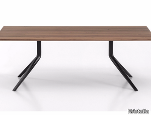 OOPS I DID IT AGAIN - Rectangular wooden table _ Kristalia