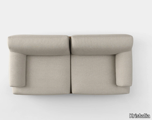 PALCO - Fabric garden sofa _ Kristalia