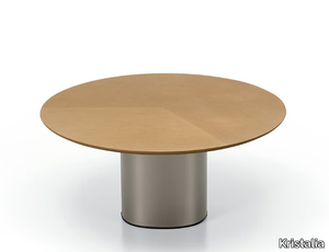 HOLO PILLAR - Round dining table _ Kristalia