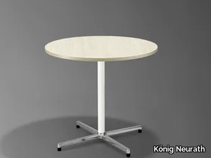 NET.WORK.PLACE - Round table with 4-star base _ König Neurath