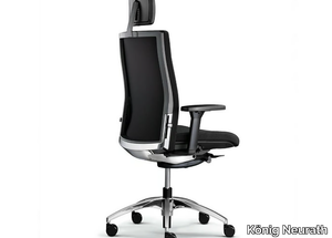 OKAY II - Recliner office chair with castors with 5-Spoke base _ König Neurath