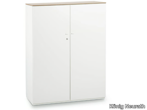 ACTA PLUS - Tall office storage unit with hinged doors _ König Neurath