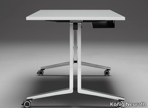 PLENUM K - Meeting table with castors _ König Neurath