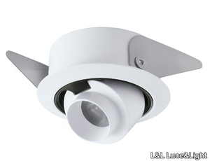 Ciak 1.0 - Recessed LED adjustable aluminium spotlight _ L&L Luce&Light
