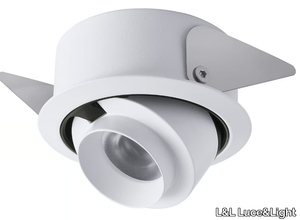 Ciak 2.6 - Recessed LED adjustable aluminium spotlight _ L&L Luce&Light