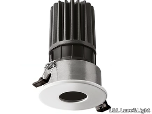 COMBINA D 2.0 - Recessed LED round aluminium spotlight _ L&L Luce&Light