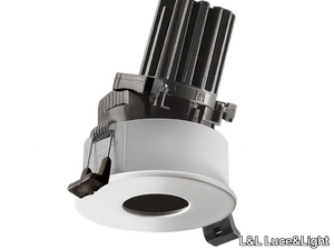 COMBINA D 2.1 - Recessed LED round aluminium spotlight _ L&L Luce&Light