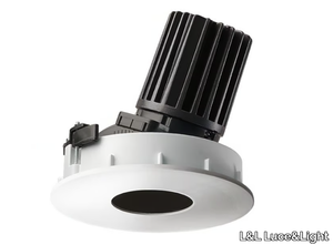 COMBINA D 3.1 - Recessed LED round aluminium spotlight _ L&L Luce&Light