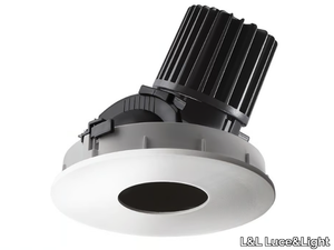 COMBINA D 4.1 - Recessed LED round aluminium spotlight _ L&L Luce&Light