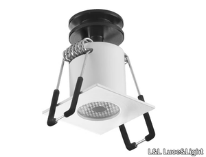EYES 2.U - Recessed LED brass spotlight _ L&L Luce&Light