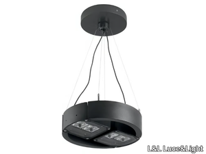 Palladiano 1.1 - LED adjustable aluminium outdoor pendant lamp _ L&L Luce&Light