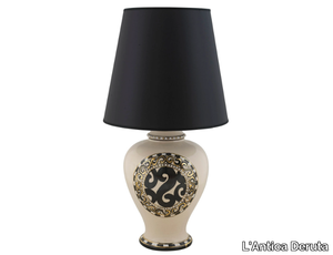 MORESCO - Handmade ceramic table lamp _ L'Antica Deruta