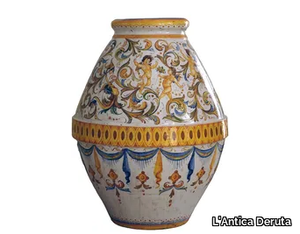 GA/10 - Handmade ceramic vase _ L'Antica Deruta