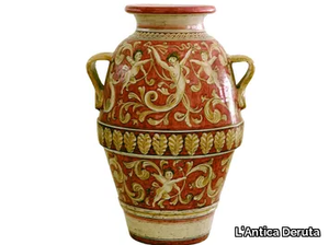 GA/AP/R/1062/80 - Handmade ceramic vase _ L'Antica Deruta