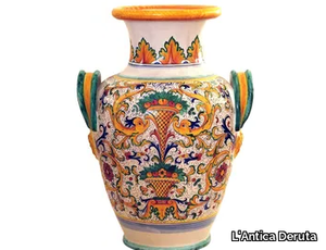 RAFFAELLESCO - Handmade ceramic vase _ L'Antica Deruta