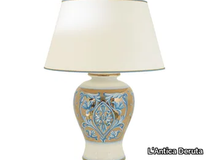 ZODIACO ORO - Ceramic table lamp _ L'Antica Deruta