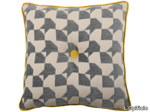 CARRÈ 330-15 - Square fabric cushion _ L'Opificio