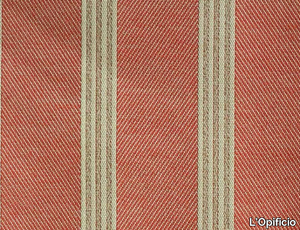 POPCOLOR RIGA - Striped reversible jacquard fabric _ L'Opificio