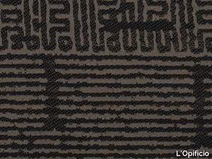 RESIDENT GRAPH - Jacquard fabric with graphic pattern _ L'Opificio